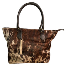 Load image into Gallery viewer, Tumbleweed Natural Cowhide Tote