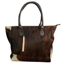 Load image into Gallery viewer, Tumbleweed Natural Cowhide Tote