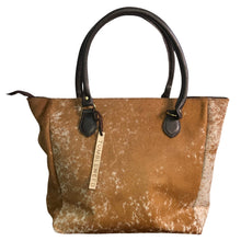 Load image into Gallery viewer, Tumbleweed Natural Cowhide Tote