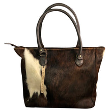 Load image into Gallery viewer, Tumbleweed Natural Cowhide Tote