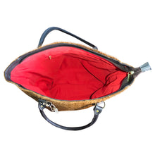 Load image into Gallery viewer, Tumbleweed Natural Cowhide Tote