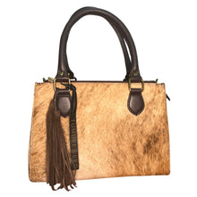 Load image into Gallery viewer, Tumbleweed Natural Cowhide Handbag