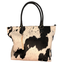 Load image into Gallery viewer, Tumbleweed Natural Cowhide Tote