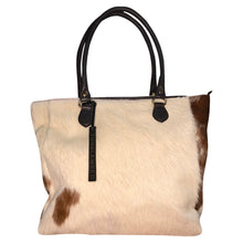 Load image into Gallery viewer, Tumbleweed Natural Cowhide Tote