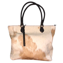 Load image into Gallery viewer, Tumbleweed Natural Cowhide Tote