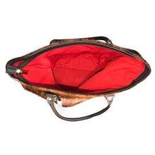 Load image into Gallery viewer, Tumbleweed Natural Cowhide Tote