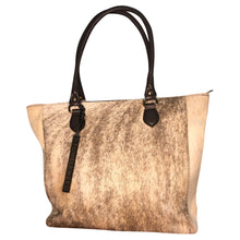 Load image into Gallery viewer, Tumbleweed Natural Cowhide Tote