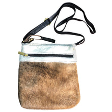 Load image into Gallery viewer, Tumbleweed Natural Cowhide Crossbody Bag