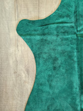 Load image into Gallery viewer, Natural Suede Rug Dark Green 1.50 x 2.00 m