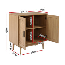 Load image into Gallery viewer, Artiss Rattan Buffet Sideboard Cabinet Storage Hallway Table Kitchen Cupboard