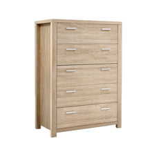 Load image into Gallery viewer, Artiss 5 Chest of Drawers Tallboy Dresser Table Bedroom Storage Cabinet