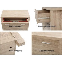 Load image into Gallery viewer, Artiss 5 Chest of Drawers Tallboy Dresser Table Bedroom Storage Cabinet