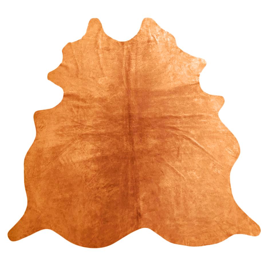 Natural Suede Rug Rust 1.50 x 2.00 m