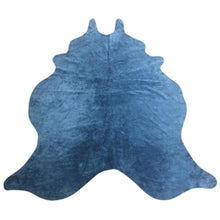 Load image into Gallery viewer, Natural Suede Rug Royal Blue 1.50 x 2.00 m